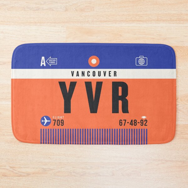 Item preview, Luggage Tag A - YVR Vancouver Canada designed and sold by VoodooCircus.