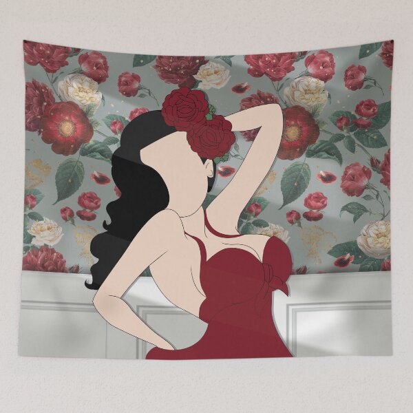 Item preview, Rose lady designed and sold by LaartStudio.