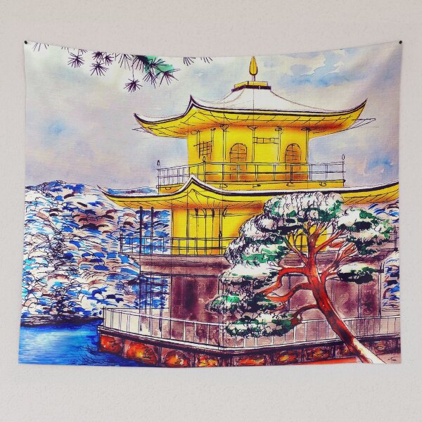Item preview, Golden pavilion, Kyoto Japan designed and sold by nikstol.