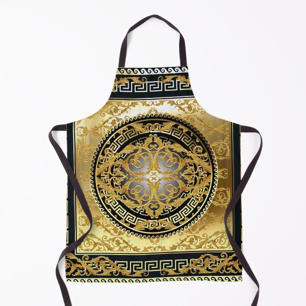Item preview, Ornate Baroque Black Gold Greek Keys Meander designed and sold by Yiorgos Designs.