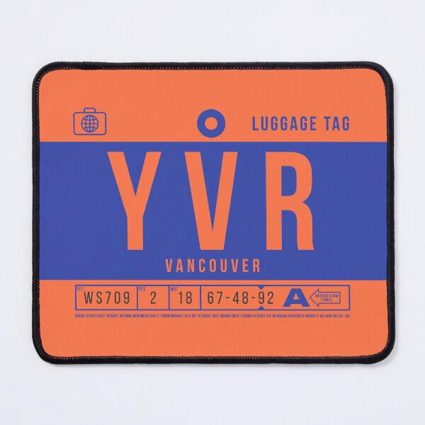 Item preview, Luggage Tag B - YVR Vancouver Canada designed and sold by VoodooCircus.