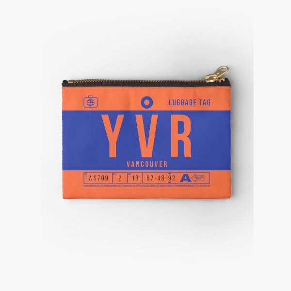 Item preview, Luggage Tag B - YVR Vancouver Canada designed and sold by VoodooCircus.