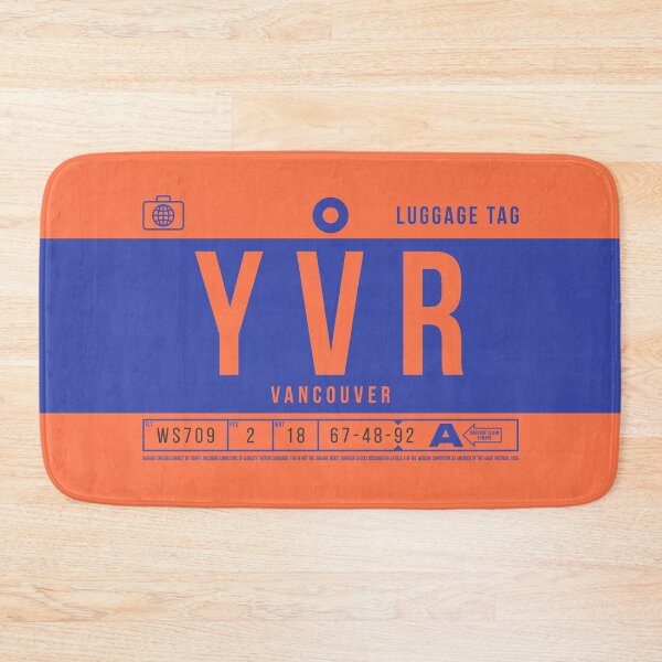 Item preview, Luggage Tag B - YVR Vancouver Canada designed and sold by VoodooCircus.