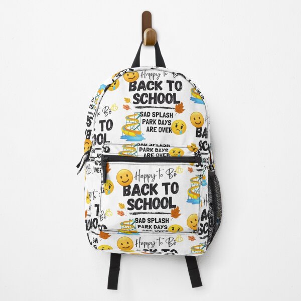 Item preview, Happy to be Back To School, Sad Splash Park Days are over designed and sold by PeffysArt.