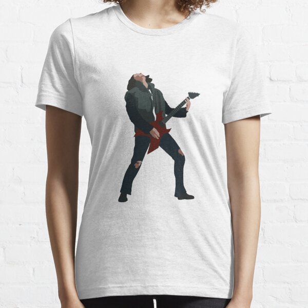 Item preview, Eddie Munson with guitar - Stranger Things 4 designed and sold by storerapo.