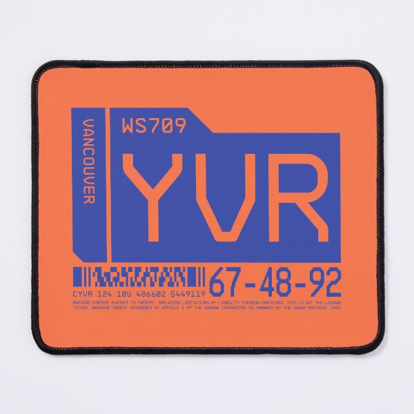 Item preview, Luggage Tag C - YVR Vancouver Canada designed and sold by VoodooCircus.