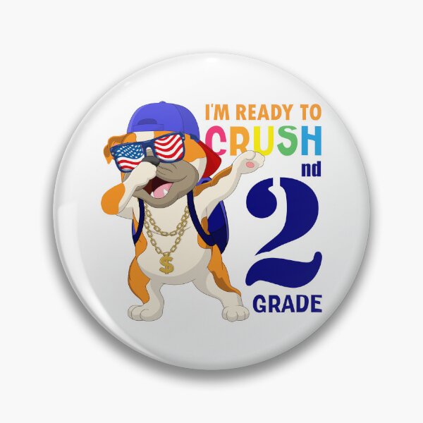 Item preview,  I'm Ready To Crush 2 nd Grade  Funny Dabbing Pug Dog Dab  Back To School designed and sold by ANO  RIC.