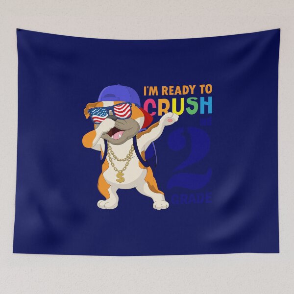 Item preview,  I'm Ready To Crush 2 nd Grade  Funny Dabbing Pug Dog Dab  Back To School designed and sold by ANO  RIC.