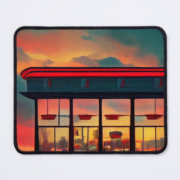 Item preview, Diner at Sunset 2 designed and sold by Creative Shed Designs.
