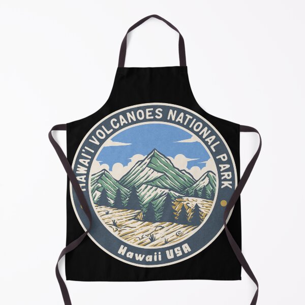 Item preview, Hawaii Volcanoes National Park Vintage Mountains designed and sold by JordanHolmes.