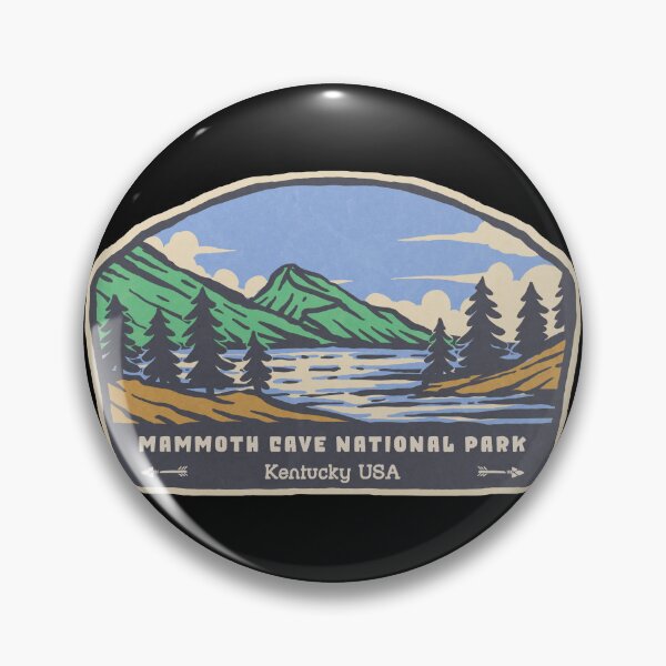Item preview, Mammoth Cave National Park Vintage Mountain Lake designed and sold by JordanHolmes.