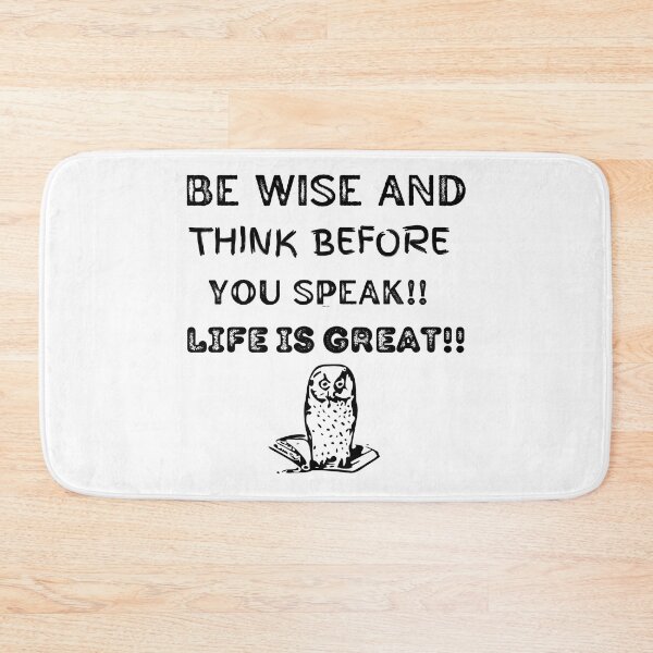 Item preview, Think before you speak. designed and sold by RonelM.