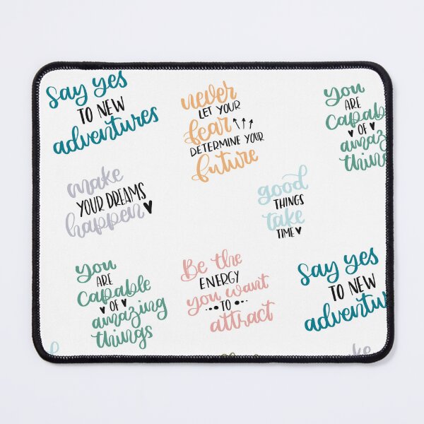 Item preview, Motivational Quotes Sticker Pack, Handlettered Stickers, Calligraphy Stickers designed and sold by Slletterings.