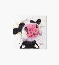 COW PRiNT 'BETTY BLUEBERRY' BY SHIRLEY MACARTHUR Art Board