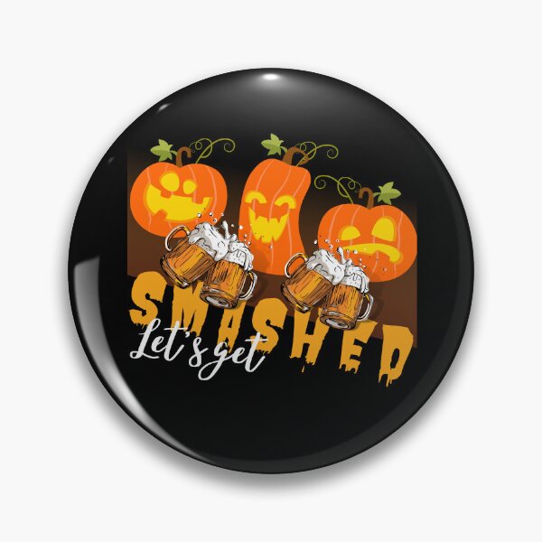 Item preview, Let's get smashed, funny drinking halloween design designed and sold by reka88.