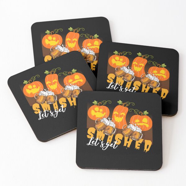 Item preview, Let's get smashed, funny drinking halloween design designed and sold by reka88.