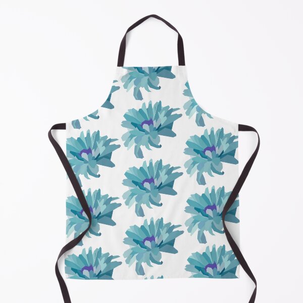 Item preview, Turquoise Flower Polygon Art designed and sold by Peechowspets.