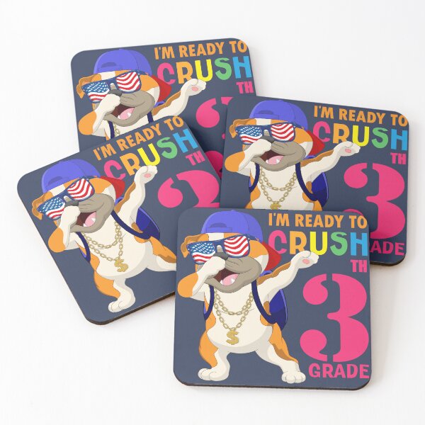 Item preview,   I'm Ready To Crush 3 th Grade  Funny Dabbing Pug Dog Dab  Back To School designed and sold by ANO  RIC.
