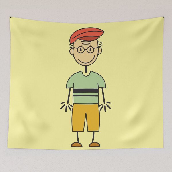 Item preview, Cute Grand Pa Wearing Cap Smilling designed and sold by SpecAli.