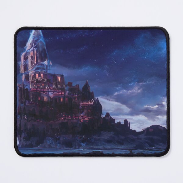 Item preview, Fantasy Castle Landscape Painting 5 designed and sold by ZoeticArt.