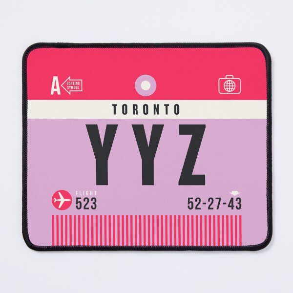 Item preview, Luggage Tag A - YYZ Toronto Canada designed and sold by VoodooCircus.