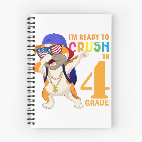 Item preview,   I'm Ready To Crush 4 th Grade  Funny Dabbing Pug Dog Dab  Back To School designed and sold by ANO  RIC.