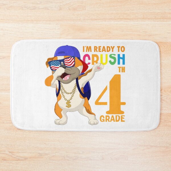 Item preview,   I'm Ready To Crush 4 th Grade  Funny Dabbing Pug Dog Dab  Back To School designed and sold by ANO  RIC.