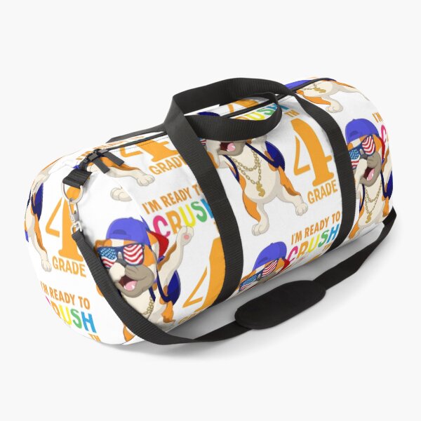 Item preview,   I'm Ready To Crush 4 th Grade  Funny Dabbing Pug Dog Dab  Back To School designed and sold by ANO  RIC.