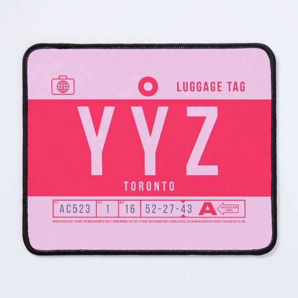 Item preview, Luggage Tag B - YYZ Toronto Canada designed and sold by VoodooCircus.