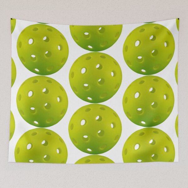 Item preview, Lime green pickleball designed and sold by EvieWoj.