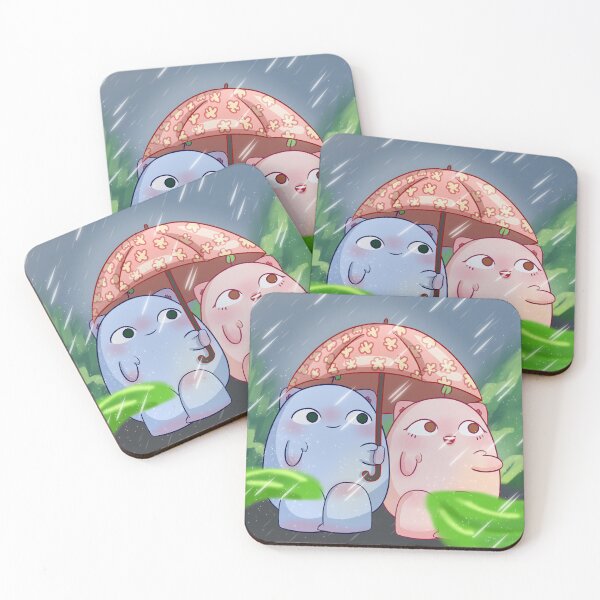 Item preview, Guan and Dian in the rain designed and sold by dawnrise-shop.