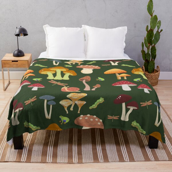 Item preview, Mushroom themed pattern designed and sold by Anannya Mondal.