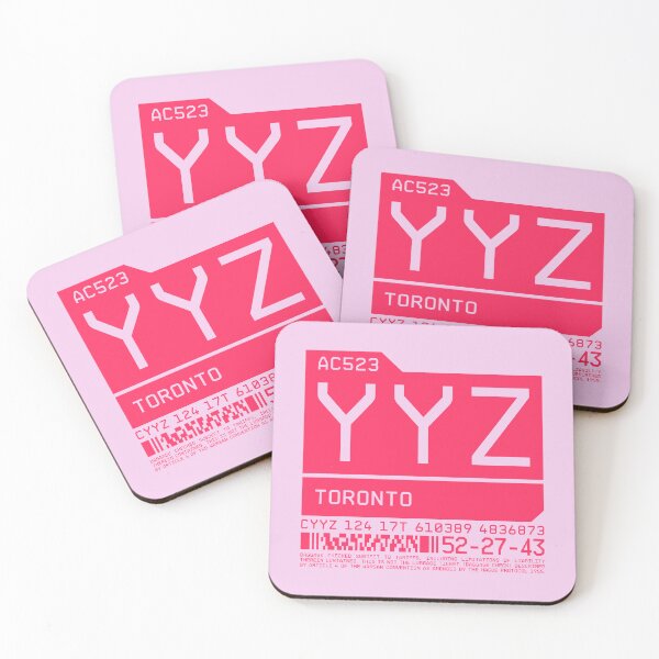 Item preview, Luggage Tag C - YYZ Toronto Canada designed and sold by VoodooCircus.