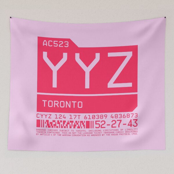 Item preview, Luggage Tag C - YYZ Toronto Canada designed and sold by VoodooCircus.