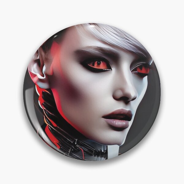 Item preview, Cyborg model with fire eyes designed and sold by AndyAImages.