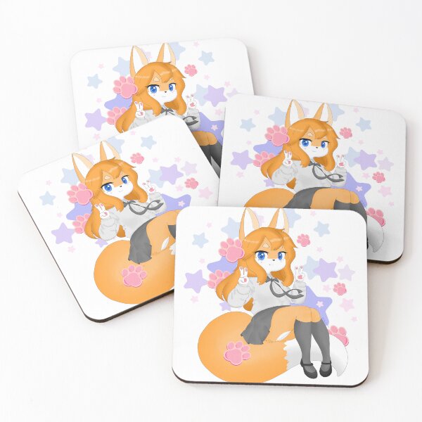 Item preview, Fox school girl designed and sold by Altenfear.