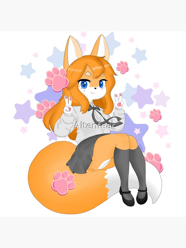 Lolbit fox furry cute art cartoon