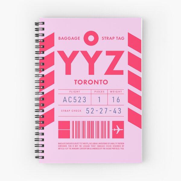 Item preview, Luggage Tag D - YYZ Toronto Canada designed and sold by VoodooCircus.