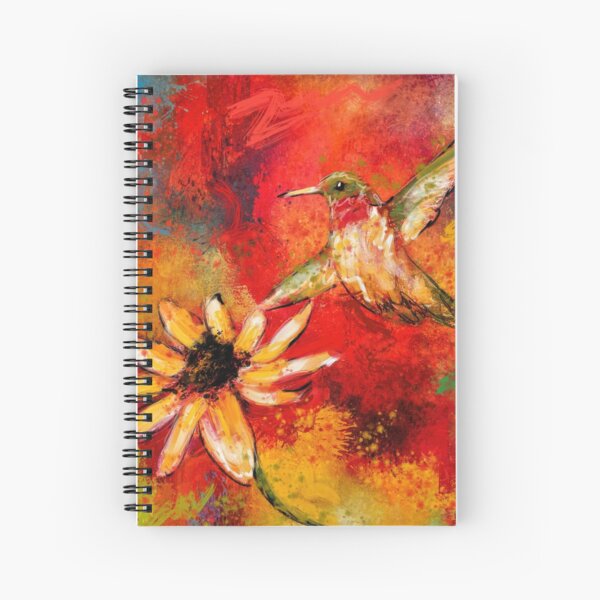 Hummingbird Energy Spiral Notebook