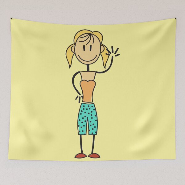 Item preview, Cute Girl Smiling designed and sold by SpecAli.
