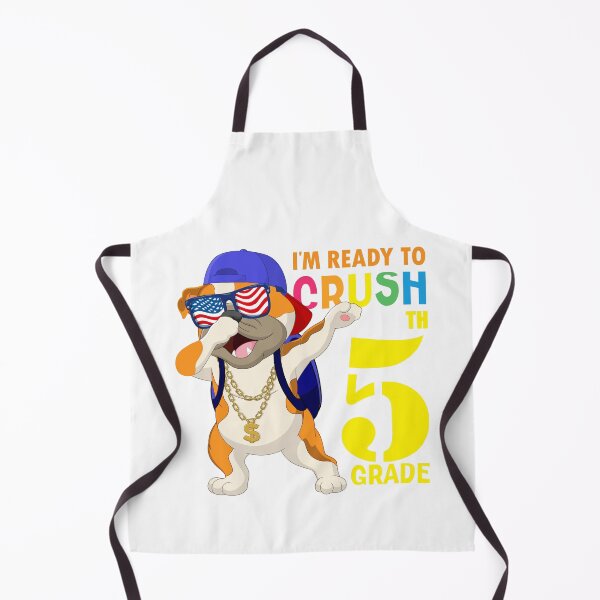 Item preview, I'm Ready To Crush 5 th Grade Funny Dabbing Pug Dog Dab Back To School designed and sold by ANO RIC.