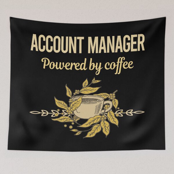 Item preview, Powered By Coffee Account Manager designed and sold by toniabrendaom.