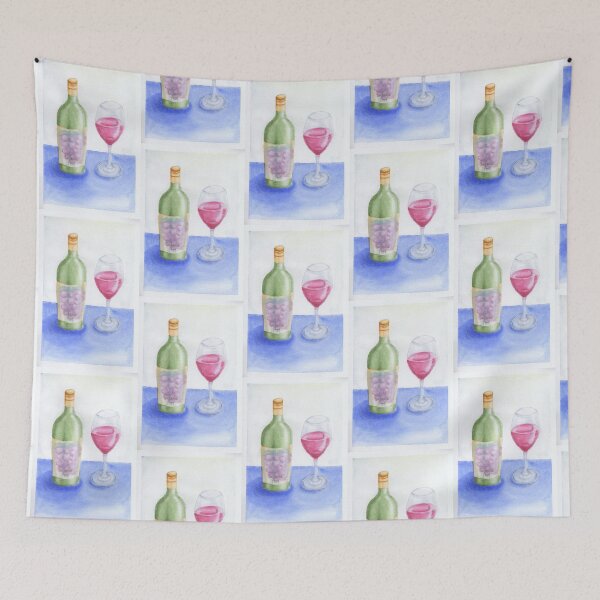 Item preview, Shiraz Wine & Glass designed and sold by Kathryn Price.
