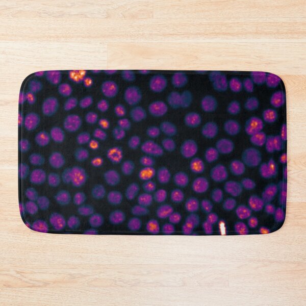 Item preview, Pink nuclei in epithelial cells. Nature inspired polka-dots! designed and sold by ArtByScience.