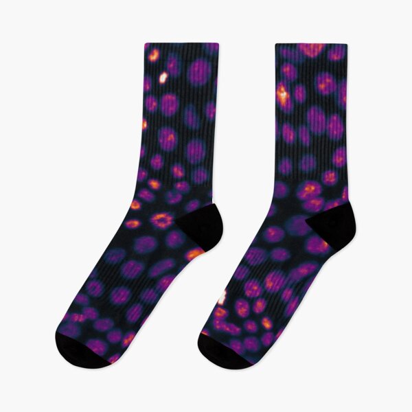 Item preview, Pink nuclei in epithelial cells. Nature inspired polka-dots! designed and sold by ArtByScience.