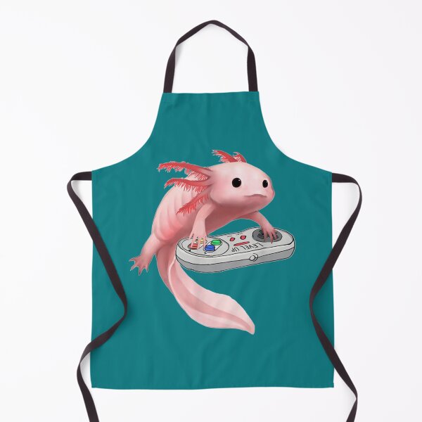 Item preview, Axolotl Fish Playing Video Game designed and sold by boscioguidena.