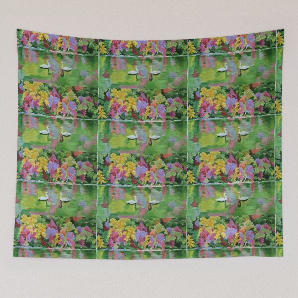 Item preview, cigni sul lago designed and sold by paolabuccheri.