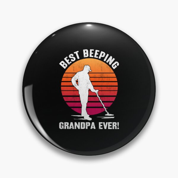 Item preview, Mens Best Beeping Grandpa Ever Detectorist Metal Detecting designed and sold by haselshirt.
