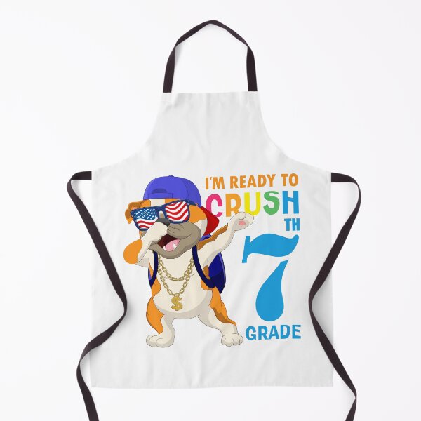 Item preview, I'm Ready To Crush 7 th Grade Funny Dabbing Pug Dog Dab Back To School designed and sold by ANO RIC.