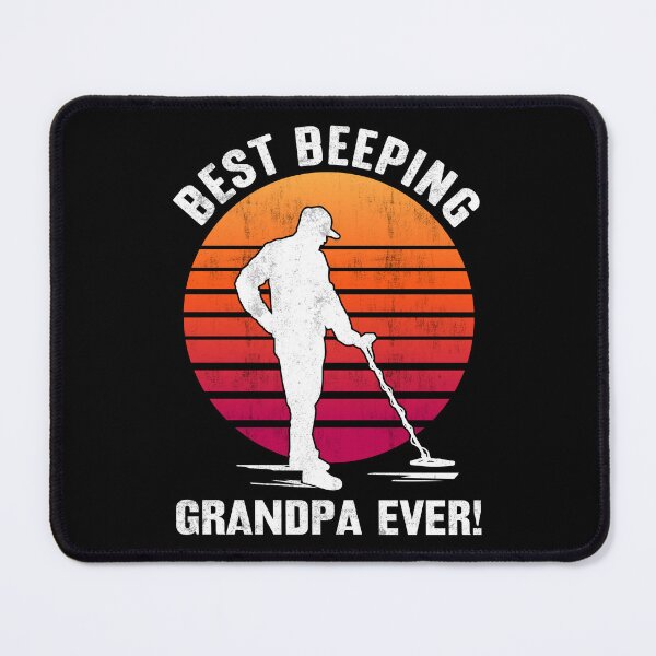 Item preview, Mens Best Beeping Grandpa Ever Detectorist Metal Detecting designed and sold by haselshirt.